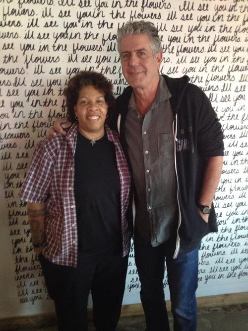 Anthony Bourdain Spotted Filming at Natalie Young’s Eat